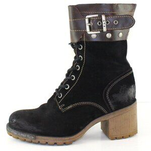 Fly London Suede Lask Boots Womens (EU 38/US 7.5)